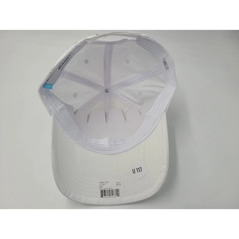 Women Wells Fargo Championship Ahead Adjustable Golf Hat Cap Ladies Fit‎ White